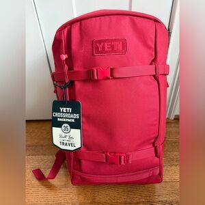 NWT - YETI® Crossroads® 35L Backpack - Harvest Red